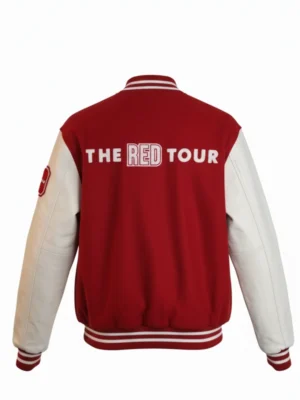 The Red Tour Taylor Swift Letterman Jacket